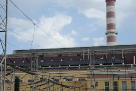 В Ферганская ТЭЦ введена в эксплуатацию солнечная фотоэлектрическая станция мощностью 60 кВт