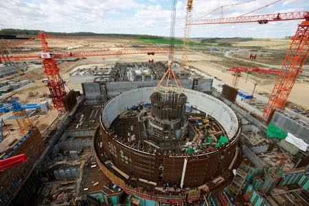 На Курской АЭС-2 смонтирован и забетонирован армоблок шахты реактора второго энергоблока