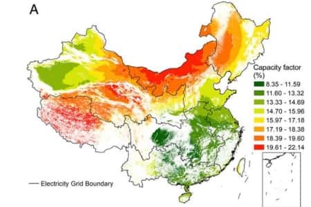 Солнечная энергия дешевле угольной на большей части территории Китая
