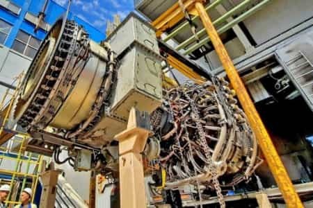 На энергоблоке ПГУ-115 Воронежской ТЭЦ-2 идет замена отработавшей газовой турбины