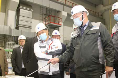 Глава Росатома Алексей Лихачёв посетил с рабочим визитом строительную площадку энергоблока № 2 Белорусской АЭС