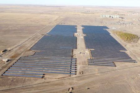 Новая солнечная электростанция введена в строй в Волгоградской области
