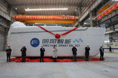 Китайская MingYang представила крупнейшую в мире наземную ветряную турбину