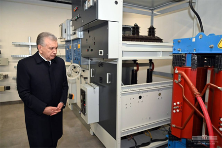 Президент РУ Шавкат Мирзиёев ознакомился с производством трансформаторов в столице