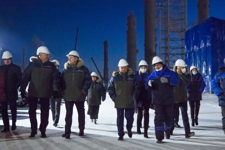В ПАО «Нижнекамскнефтехим» с рабочим визитом побывал министр промышленности и торговли РТ Альберт Каримов