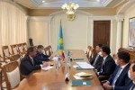 Павел Сниккарс обсудил с Министром энергетики Казахстана Болатом Акчулаковым сотрудничество стран в сфере ТЭК