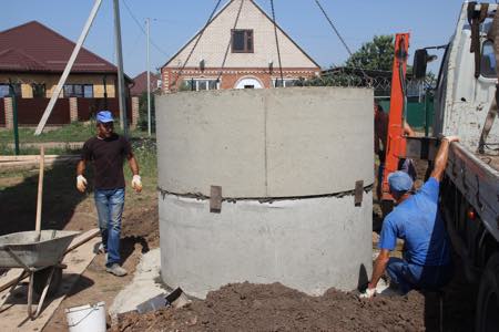 В городе Тимашевске Краснодарского края строят новый водозабор