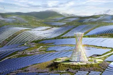 Крупнейшая в мире комбинация ГЭС с солнечной электростанцией