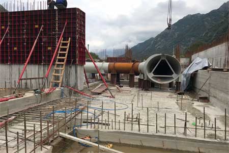 На Верхнебалкарской малой ГЭС строится второй деривационный тоннель