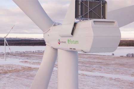 Электроэнергия первого ветропарка, построенного «Фортум» и РОСНАНО, поступила на оптовый рынок