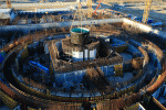 На площадке сооружения Курской АЭС-2 с опережением графика на три недели начался монтаж первой системы безопасности – «ловушки» расплава