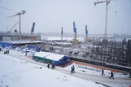 На площадке СХК завершена заливка фундаментной плиты реактора БРЕСТ-ОД-300