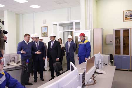 Заместитель Министра энергетики РФ и губернатор Тульской области посетили новый энергоблок Алексинской ТЭЦ «Квадры»