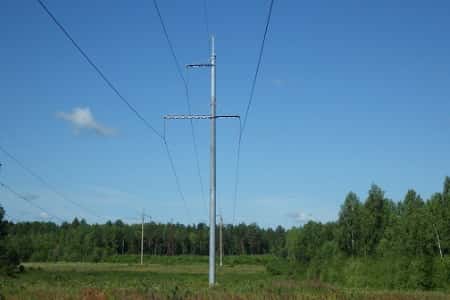 «Россети ФСК ЕЭС» оснастила линию электропередачи в Костромской области опорами нового поколения
