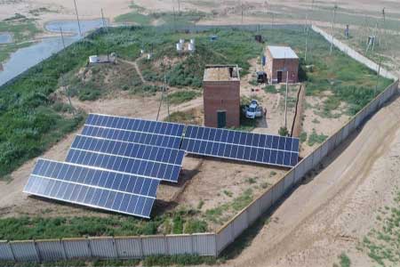 В Калмыкии солнечная энергия запитает систему насосов водоснабжения