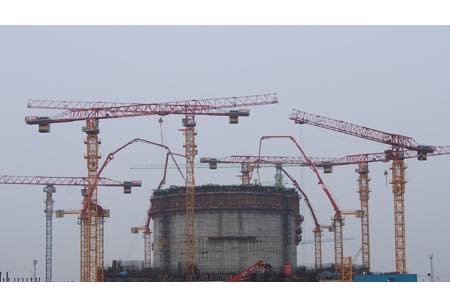 На энергоблоке №1 АЭС «Руппур» возведен третий ярус внутренней защитной оболочки реакторного здания