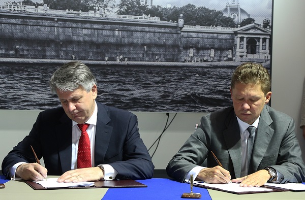 «Газпром» и Shell заключили соглашение о стратегическом сотрудничестве