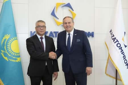 Председатель Правления Казатомпрома встретился с представителями Cameco Corporation