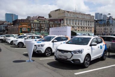 РусГидро и Соллерс Груп открыли первый каршеринг электромобилей во Владивостоке