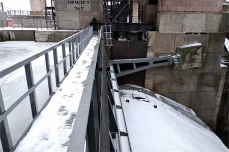 На Угличской ГЭС завершена замена сегментных затворов плотины