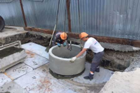В Ростове-на-Дону завершают строительство третьей очереди канализационного коллектора №53 для Западного жилого массива