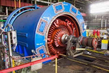 СГК ведёт капитальный ремонт генератора на Красноярской ТЭЦ-2