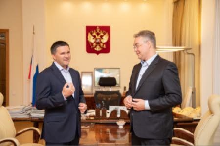 Дмитрий Кобылкин и Владимир Владимиров обсудили экологическую ситуацию в Ставрополье