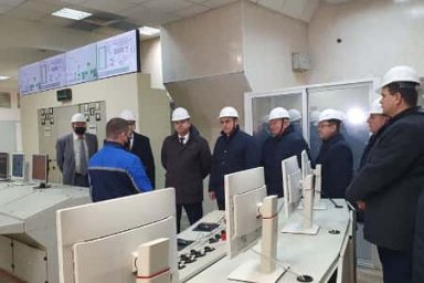 Виктор Каранкевич совместно с Юрием Шулейко посетил Березовскую ГРЭС