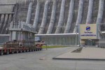 На Саяно-Шушенскую ГЭС доставлен новый резервный силовой трансформатор
