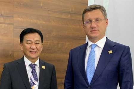 Александр Новак: «Между Россией и Монголией налажено эффективное взаимодействие по линии энергетики»
