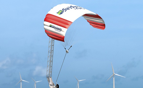 Немецкая SkySails Power реализует проект в области выработки энергии ветра на большой высоте