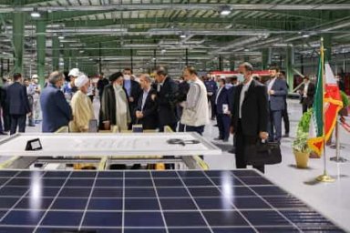 В Иране открыта фабрика по производству солнечных панелей мощностью 500 МВт