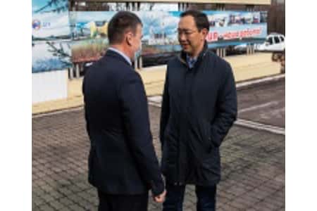 Глава Якутии встретился с энергетиками Нерюнгринской ГРЭС