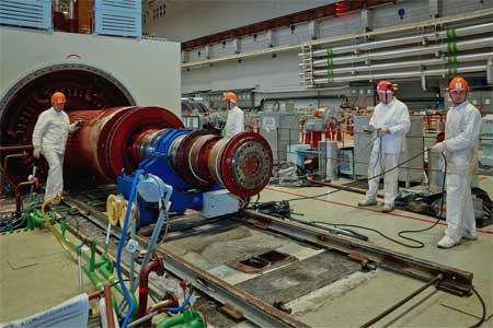 На Смоленской АЭС с опережением графика на 5 суток завершился плановый ремонт энергоблока №3