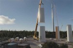 Modvion строит деревянную 105-метровую башню под ветрогенератор Vestas