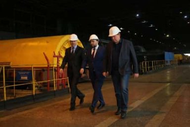 Денис Пушилин оценил выполненный объем работ по реконструкции энергоблока №8 Старобешевской ТЭС