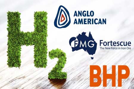 Горнодобывающие гиганты BHP, Anglo American и Fortescue создали консорциум «зеленого водорода»