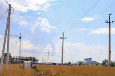 ГУП РК «Крымэнерго» обеспечивает энергоснабжение земельных участков в Сакском районе