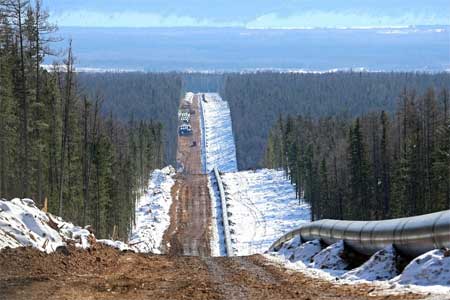 На магистральном газопроводе «Сила Сибири» введут участок «Чаянда-Ленск»