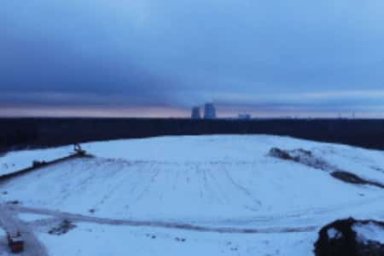В Ленинградской области завершены работы по рекультивации свалки ТКО площадью 12,5 футбольных полей