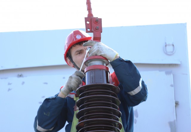 Пензенские энергетики повышают надежность электроснабжения потребителей Башмаковского района