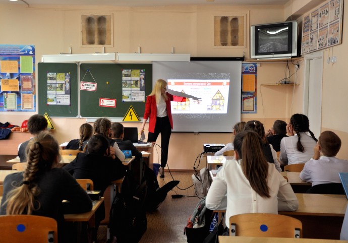 «Ульяновские сети» провели серию уроков энергосбережения в школах города Ульяновска