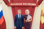 Сотрудник филиала ПАО «Россети Волга» – «Чувашэнерго» удостоен государственной награды Чувашской Республики
