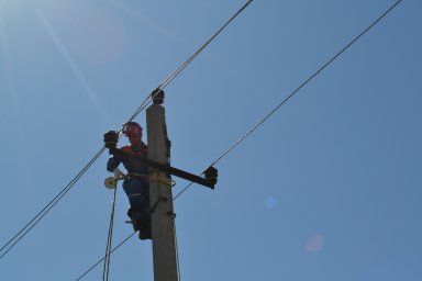 Чувашские энергетики завершили ремонт воздушной линии электропередачи в Батыревском районе