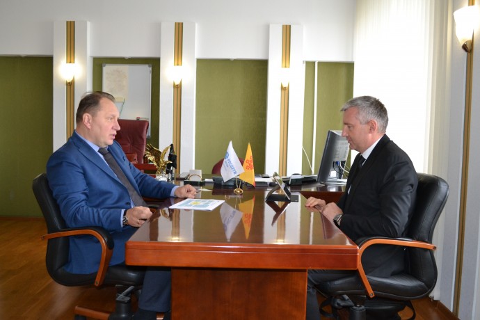 Министр промышленности и энергетики Чувашской Республики побывал с рабочим визитом в филиале «Чувашэнерго»