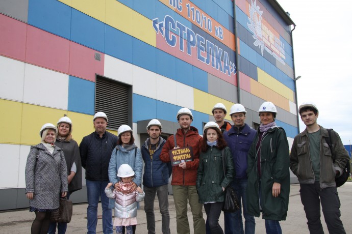 В рамках фестиваля фритуров специалисты Нижновэнерго провели для нижегородцев экскурсию на подстанции «Стрелка»