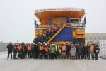 На разрезе Тугнуйском введен в эксплуатацию новый 240-тонный БелАЗ