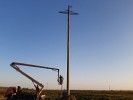 «Россети Юг» завершила переустройство перехода воздушной линии над рекой Мангут в Астраханской области